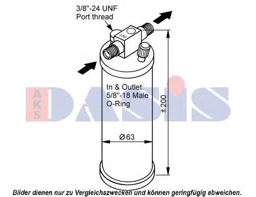 Compre 95046 Nissens Tanque de recepção do secador de aparelho de ar condicionado