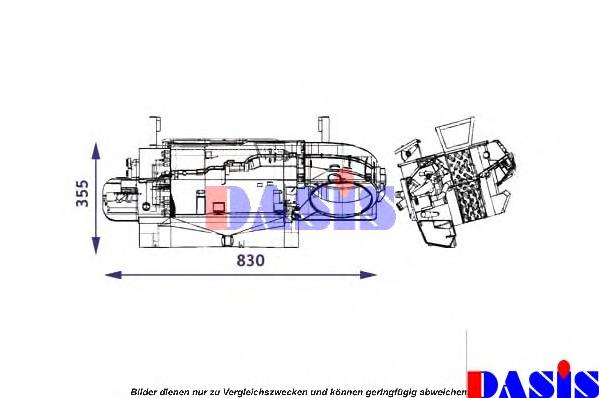 Compre 0018301903 Mercedes Radiador de forno (de aquecedor)
