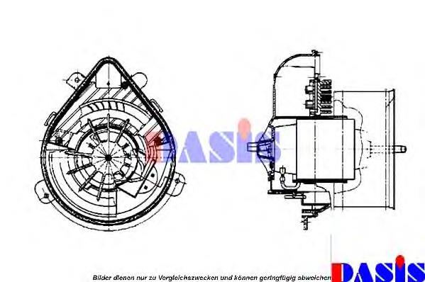 Motor de ventilador de forno (de aquecedor de salão) Fiat/Alfa/Lancia 9464242580 preço, a partir de 187,28 USD
