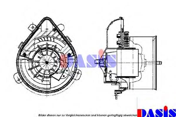 Motor de ventilador de forno (de aquecedor de salão) Peugeot/Citroen 644100 preço, a partir de 30,73 USD