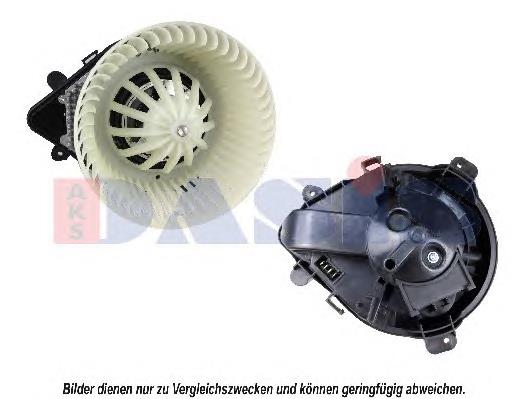 Motor de ventilador de forno (de aquecedor de salão) 644100 Peugeot/Citroen