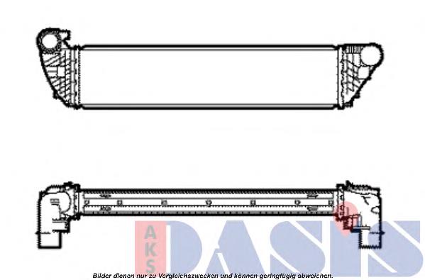 352260 Kale Radiador de intercooler