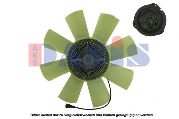 Acoplamento viscoso de ventilador de esfriamento 49750 NRF