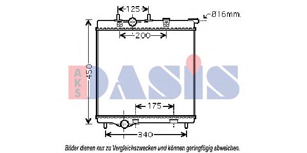 Compre 1330W9 Peugeot/Citroen Radiador de esfriamento de motor
