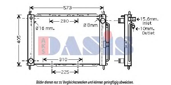 Compre 17400185 Profit Radiador de esfriamento de motor
