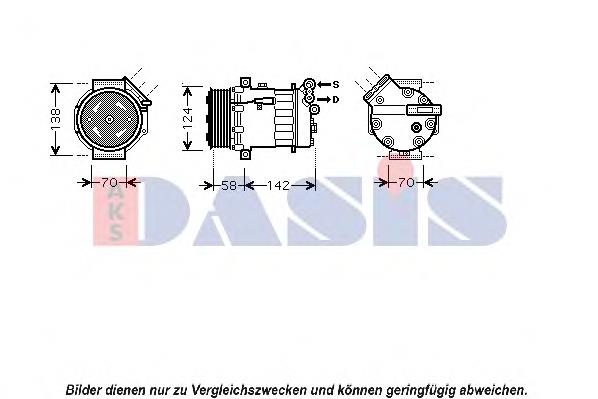 Compre 51810417 Fiat/Alfa/Lancia Compressor de aparelho de ar condicionado