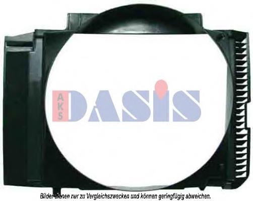 A1235052055 Mercedes Difusor do radiador de esfriamento