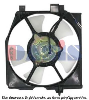 85224 Nissens Difusor do radiador de aparelho de ar condicionado, montado com roda de aletas e o motor