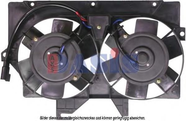 Compre 94VB8C607CF Ford Difusor do radiador de aparelho de ar condicionado, montado com roda de aletas e o motor