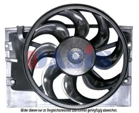 Ventilador elétrico de esfriamento montado (motor + roda de aletas) para BMW 3  E36