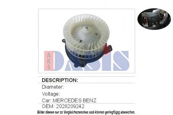 Motor de ventilador de forno (de aquecedor de salão) NRF 34046