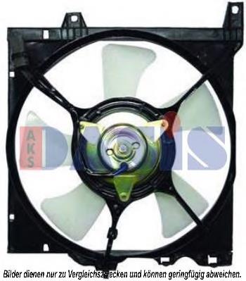 Compre 2148151C01 Nissan/Infiniti Ventilador elétrico de esfriamento montado (motor + roda de aletas)