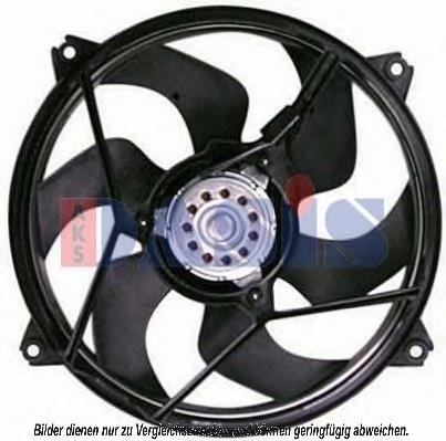 722839 Hans Pries (Topran) Ventilador elétrico de esfriamento montado (motor + roda de aletas)