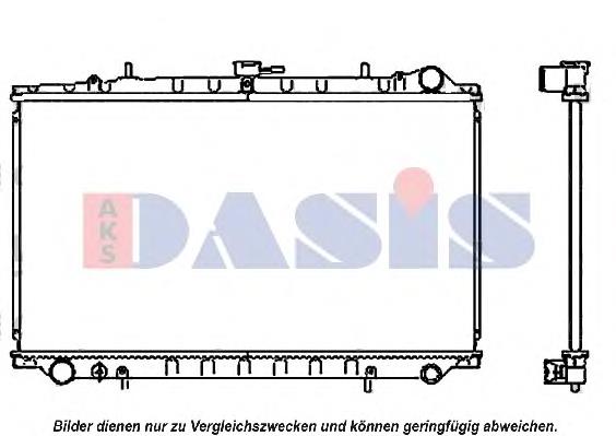Radiador de esfriamento de motor Nissens 606726 preço, a partir de 105,56 USD