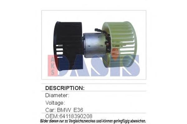 Compre 5030005 TYC Motor de ventilador de forno (de aquecedor de salão)