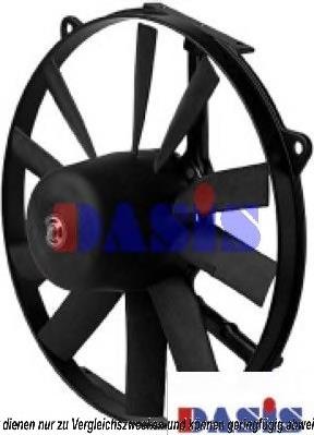 A0005008593 Mercedes Ventilador elétrico de esfriamento montado (motor + roda de aletas) direito