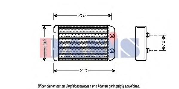 Radiador de forno (de aquecedor) Depo/Loro/Abakus 0160150012B preço, a partir de 43,82 USD