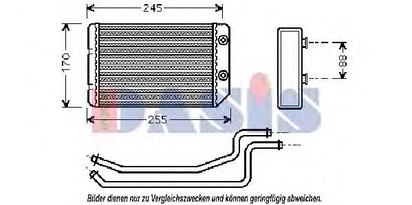 Compre 54286 NRF Radiador de forno (de aquecedor)