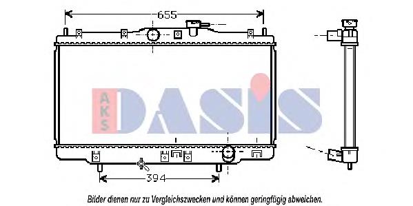 Radiador de esfriamento de motor Honda 19010PDAE01
