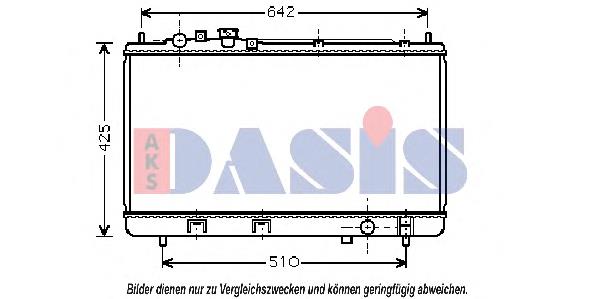 Radiador de esfriamento de motor FP8715200B Mazda