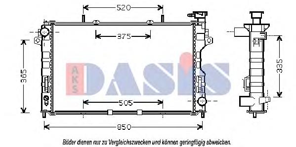 Compre 4809168AC Chrysler Radiador de esfriamento de motor