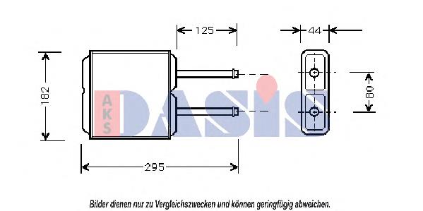Radiador de forno (de aquecedor) para Mazda 323 III BF