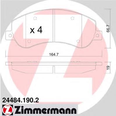 Sapatas do freio dianteiras de disco VAG JZW698151AM preço, a partir de 52,33 USD