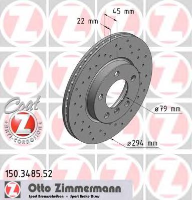 Compre 34119804828 BMW Disco do freio dianteiro