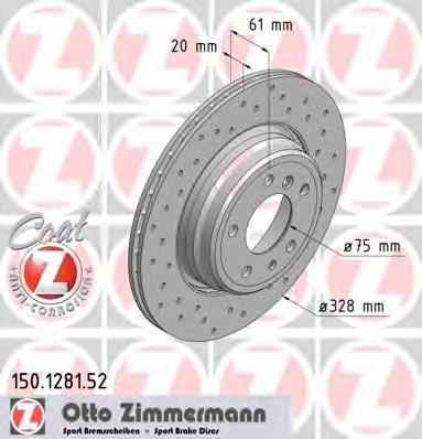 Compre 34216767062 BMW Disco do freio traseiro