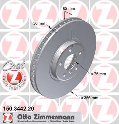 Disco do freio dianteiro BMW 34116756847 preço, a partir de 107,44 USD