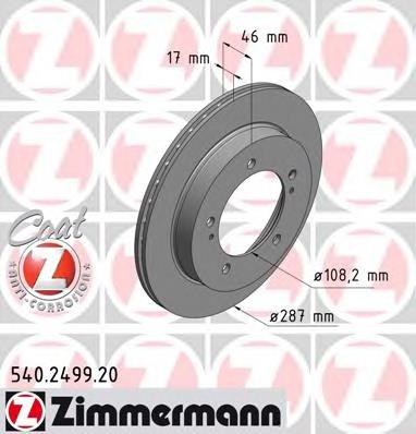 Compre DI825C Japan Parts Disco do freio dianteiro