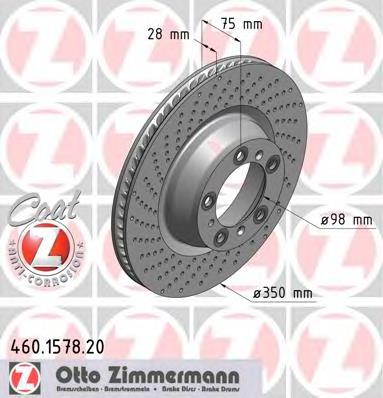 Disco do freio traseiro 18320 ABS
