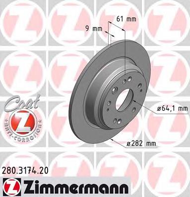 Compre A2640016 Ackojap Disco do freio traseiro