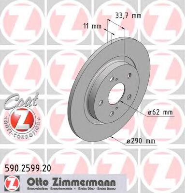 Compre DP240C Japan Parts Disco do freio traseiro