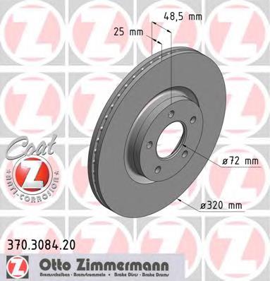 Compre B37F3325XA Mazda Disco do freio dianteiro