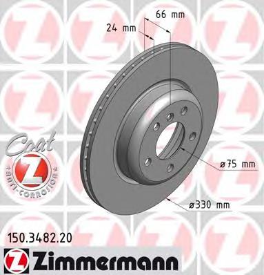 Compre 34116793123 BMW Disco do freio dianteiro