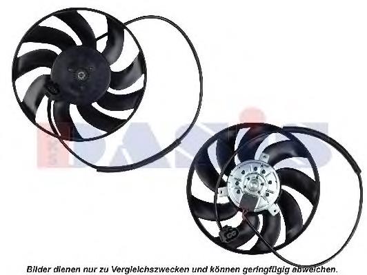 0130303306 VAG Ventilador elétrico de esfriamento montado (motor + roda de aletas)