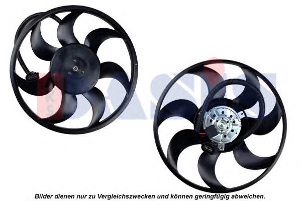 Ventilador elétrico de esfriamento montado (motor + roda de aletas) VAN Wezel 5896745 preço, a partir de 103,17 USD
