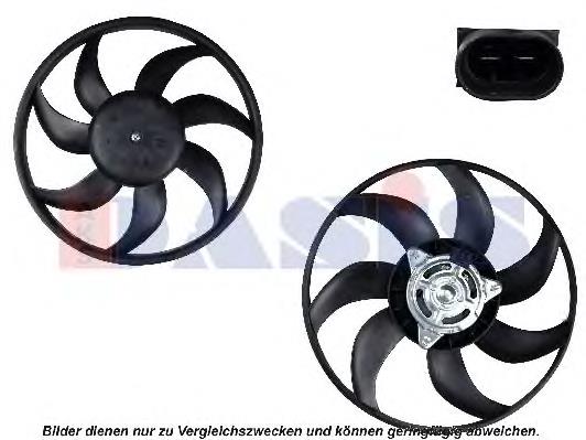 Compre 1341682 General Motors Ventilador elétrico de esfriamento montado (motor + roda de aletas)