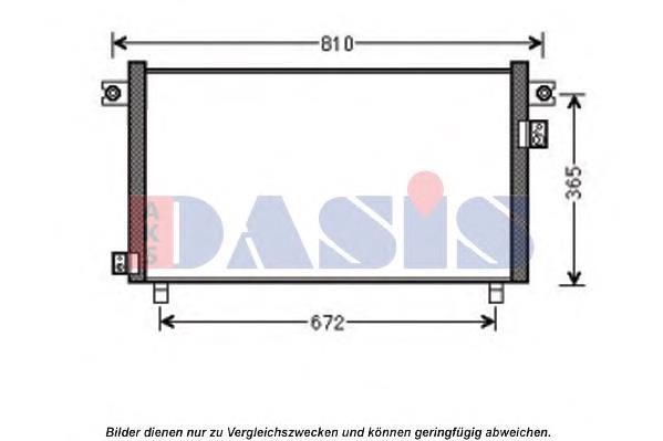 072042N Dasis Radiador de aparelho de ar condicionado