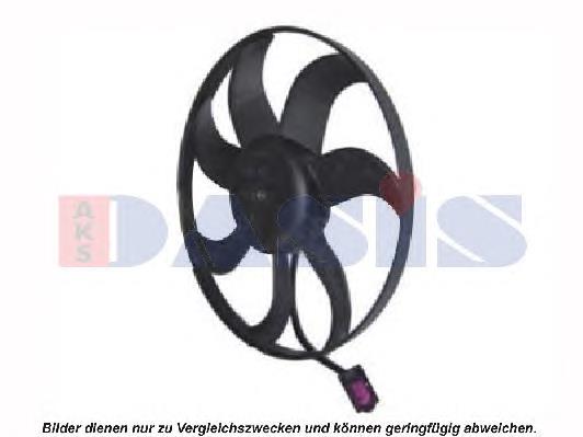 048098N Dasis Ventilador elétrico de esfriamento montado (motor + roda de aletas)