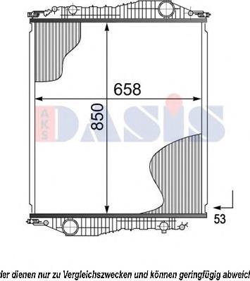 509887 NRF Radiador de esfriamento de motor
