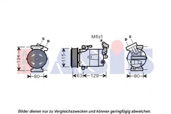 Compre 92600BR70A Renault (RVI) Compressor de aparelho de ar condicionado