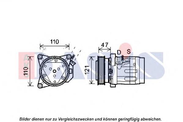 Compressor de aparelho de ar condicionado General Motors 96629606 preço, a partir de 320,00 USD