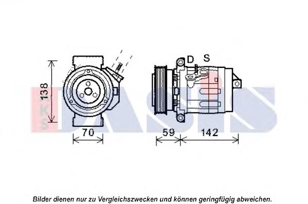 Compressor de aparelho de ar condicionado Opel 4813545 preço, a partir de 440,09 USD