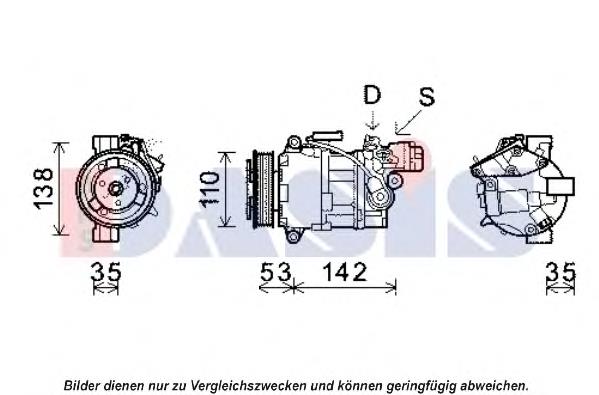 Compressor de aparelho de ar condicionado BMW 64509128940 preço, a partir de 117,58 USD