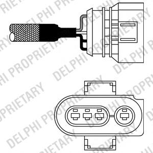 Sonda lambda, sensor de oxigênio 275 NGK