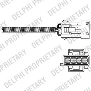 Sonda lambda, sensor de oxigênio depois de catalisador Peugeot/Citroen 96368765