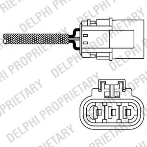Compre ES1045612B1 Delphi Sonda lambda, sensor de oxigênio até o catalisador