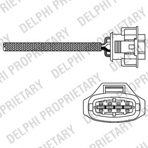 407 NGK Sonda lambda, sensor de oxigênio